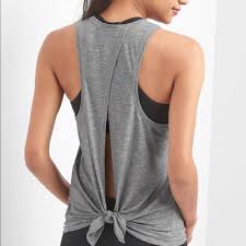 Gap Tops Gapfit Green Breathe Openback Tank Workout Top Poshmark Shop for active racerback tank online at target. gapfit green breathe open back tank workout top