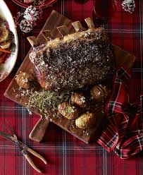 Standing rib roast of beef serves 4, with leftovers. Prime Rib With Herbes De Provence Crust Williams Sonoma Taste