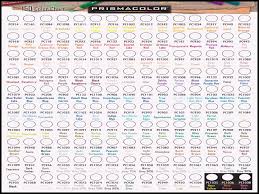 prismacolor pencils 150 color chart bedowntowndaytona com