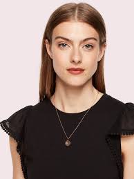 Kate spade k necklace hot sale