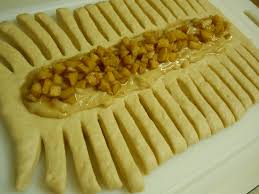 braided custard apple bread homemade bread apple bread food