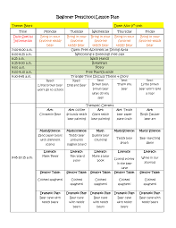 Beginner Preschool Lesson Plan Get As Doc Lesson Plans For Toddlers Preschool Lesson Plan Template Kindergarten Lesson Plans Template