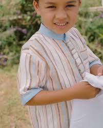 A timeless look for little explorers Keith wear Clay Shirt and Miles Pants  size 8