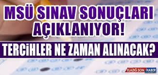 2019 msü sonuç sorgulama sayfasına my memur haberden ulaşabilirsiniz. Msu Sinav Sonuclari Aciklaniyor Elazig Son Haber Elazig Haber Elazig Son Dakika Haberleri