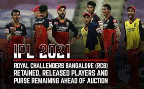 Ipl 14 teams and players list is placed here. Ipl 2021 Royal Challengers Bangalore Rcb Retained Released Players And Purse Remaining Ahead Of Auction