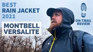 Montbell windbreaker/jacket made in:china size:l(width 22inch/length 27inch) hand length 28(measure taken from neck to writs) material:shell 100% nylon lining 100. Best Backpacking Rain Jacket 2021 Montbell Versalite On Trail Review Youtube