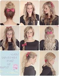 Quick Hairstyles For Curly Hair For School Top 9 Ombre Hairstyles For Back To School Cute Hairstyles For Bow Hairstyle Ombre Hair Hair Styles