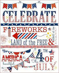 Free July 4th Printables Let Freedom Ring 4th Of July Fourth Of July Happy 4 Of July