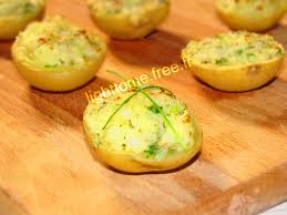Pommes De Terre Farcies A La Cancoillotte Pommes De Terre Farcies Pomme De Terre Recette