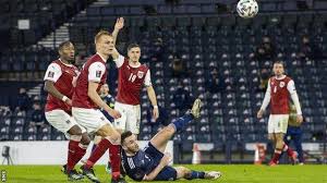 The last match of the team aston villa in which john mcginnwas playing was 6th june 2021: Scotland 2 2 Austria John Mcginn Overhead Kick Salvages Point Bbc Sport