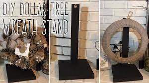 Get inspired and find products for your home. Diy Dollar Tree Wreath Stand Youtube