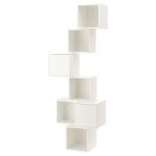 Use fixing devices suitable for the walls in your home, sold separately. Eket Wall Mounted Cabinet Combination White Ikea Canada Ikea