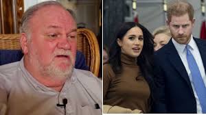 Meghan Markle's Dad Thomas Gets Restraining Order Against Him by Tabloid  Owner