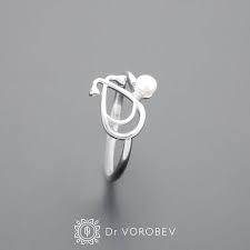 Stethoscope Ring Medical Jewellery Pearl Ring Doctor Etsy In 2021 Medical Jewelry Pearl Jewelry Ring Diamond Cross Pendants
