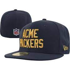 New Era Acme Packers On Field Classic 59fifty Fitted Hat Navy Blue Green Bay Packers Clothing Green Bay Packers Hat Green Bay Packers Merchandise
