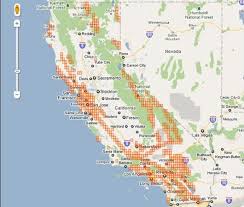 Earthquakes Finding Fault With Nature Earthquake Fault San Andreas Fault California Map