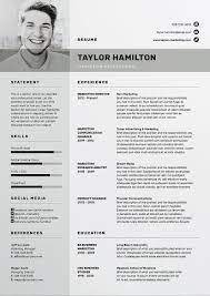 Resume Cv Taylor Free Resume Template Download Resume Template Professional Creative Resume Template Free