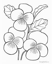 Coloring pages holidays nature worksheets color online kids games. Flowers Coloring Page Heavenly Printable Flower Coloring Pages Printable Flower Coloring Pages Flower Coloring Sheets Coloring Pictures