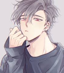 50 cutest anime boys with a cute splash that you would like to pinch their cheeks, squeeze them, hug them, or even take them home! Anime Boy Grey Hair Novocom Top