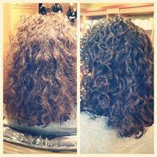 Before And After Photo Of A New Ouidad Haircut Studiobooth Curlyhair Curly Hair Styles Curly Hair Styles Naturally Long Hair Styles