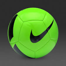 Ballon De Football Nike Pitch Team Entrainement Vert Electrique Noir Pro Direct Soccer Ballon De Football Nike Ballon De Football Football