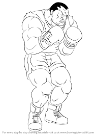 Learn How To Draw Balrog From Street Fighter Street Fighter Step By Step Drawing Tutorials Street Fighter Drawings Balrog
