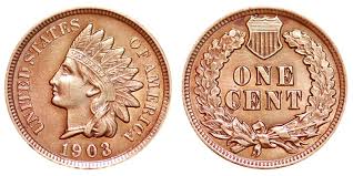 1903 Indian Head Penny Coin Value Prices Photos Info