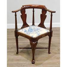 Queen anne and chippendale periods in the henry francis du pont winterthur museum, entry 62. Hickory Chair Mahogany Queen Anne Corner Chair Bicentennial Chairish