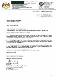 Check spelling or type a new query. 9 Surat Pesanan Buku Teks Spbt Seluruh Negara Bagi Kegunaan Tahun 2020