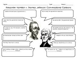 This Engaging Activity Includes Two Readings One About Alexander Hamilton And The Other About Thomas Jefferson S Teaching History History Classroom Jefferson