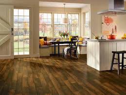This helps in highlighting the wood texture. Rustic Farmhouse Kitchen Dark Wood Look Design Ideas Flooring America