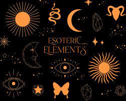 Esoteric Sacred Magic Clipart Mystical Spiritual Symbols Celestial Astrology Clipart Moon Phases And Sun Stars Galaxy Clipart Png In 2021 Lunar Flowers Clip Art Sell My Art