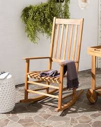 Safavieh Shasta Outdoor Rocking Chair In 2020 Rocking Chair Rocking Chair Porch Outdoor Rocking Chairs