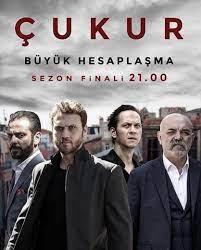 Çukur)‏ هو مسلسل تركي درامي عائلي وأكشن وجريمة وعصابات، إنتاج شركة القمر للإنتاج من بطولة أراس بولوت إينيملي وديلان تشيتشك دنيز وأركان كولتشاك كوستنديل واونير اركان وإيرجان كيسال وبريهان سافاش ورضا كوجا أوغلو وبوراك سيرجين. Ù…Ø³Ù„Ø³Ù„ Ø§Ù„Ø­ÙØ±Ø© Ø§Ù„Ù…ÙˆØ³Ù… 4 Ø§Ù„Ø­Ù„Ù‚Ø© 25 Ù…ØªØ±Ø¬Ù…Ø© Ù„Ù„Ø¹Ø±Ø¨ÙŠØ© 117 Ù‚ØµØ© Ø¹Ø´Ù‚