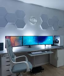 Classy By Day Flashy By Night Classy Day Flashy Homeofficefurnitureawesome Night Zimmer Einrichten Gamer Zimmer Wohnung
