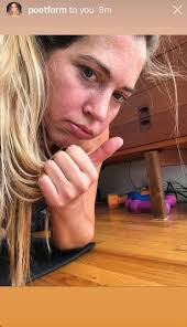 Kendall Jenner after a workout in LA.