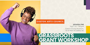 GAC 26/27 Grassroots Grant In-Person Workshop