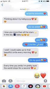 Thinking about you, and how much i love you. 50 Sweet Couple Goal Texts To Make You Wanna Fall In Love Right Now Women Fashion Lifestyle Blo Relationship Goals Text Couple Goals Texts Relationship Texts