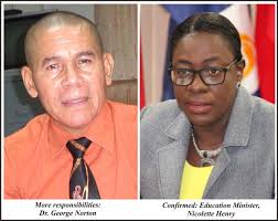 Dr. Norton takes up Culture, Youth and Sport