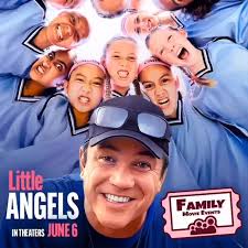 “Little Angels” IN THEATERS JUNE 6th🩷🎟️🍿🎥🎬⚽️⚽️ , I was so excited when  @deuces1966 told me about this idea & I had so much fun