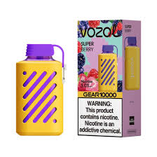 VOZOL DISP GEAR 10000 PUFFS 5CT - SUPER BERRY