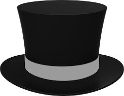 Black Cylinder Hat New Years Hat Hats Png