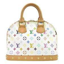 Louis vuitton tasche klein damen; Louis Vuitton Handtaschen Aus Leinen Bunt 15256594