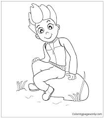 He is the 1st member of the paw patrol and is the team's leader. Paw Patrol Coloring Pages Ryder Coloring Pages