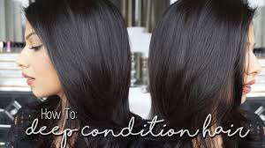 This means that the cuticle experiences excessive swelling from moisture overload and then has to contract as the hair dries. How To Deep Condition Hair At Home Fast Easy Youtube