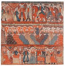 You can have this pattern without attributing us but there is a price attached. Swedish Folk Art Painting On Canvas Dated 1822 135 X 135 Cm Scandinavian Folk Art Art Folk Art