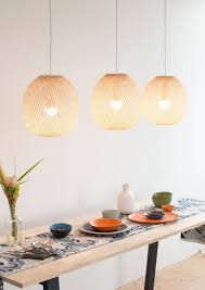 Bamboo Pendant Light Round Woven Bamboo Hanging Lamp Etsy Bamboo Pendant Light Bamboo Lamp Pendant Light