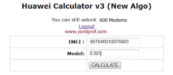 The huawei modems (new models) have an imei number which begins with 86 and the older models have an imei number that starts with 35. Update Unlock Any Kind Of Huawei Modem Yourself With This Calculator Wealth Creation
