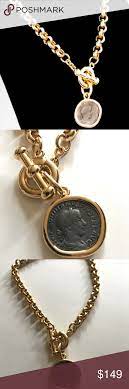 Vintage Carolee Coin Necklace Coin Necklace Necklace Vintage