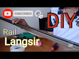 Dengan langsir, anda mengawal keadaan. Install Rail Curtain Pasang Rail Langsir Cukup Mudah Youtube